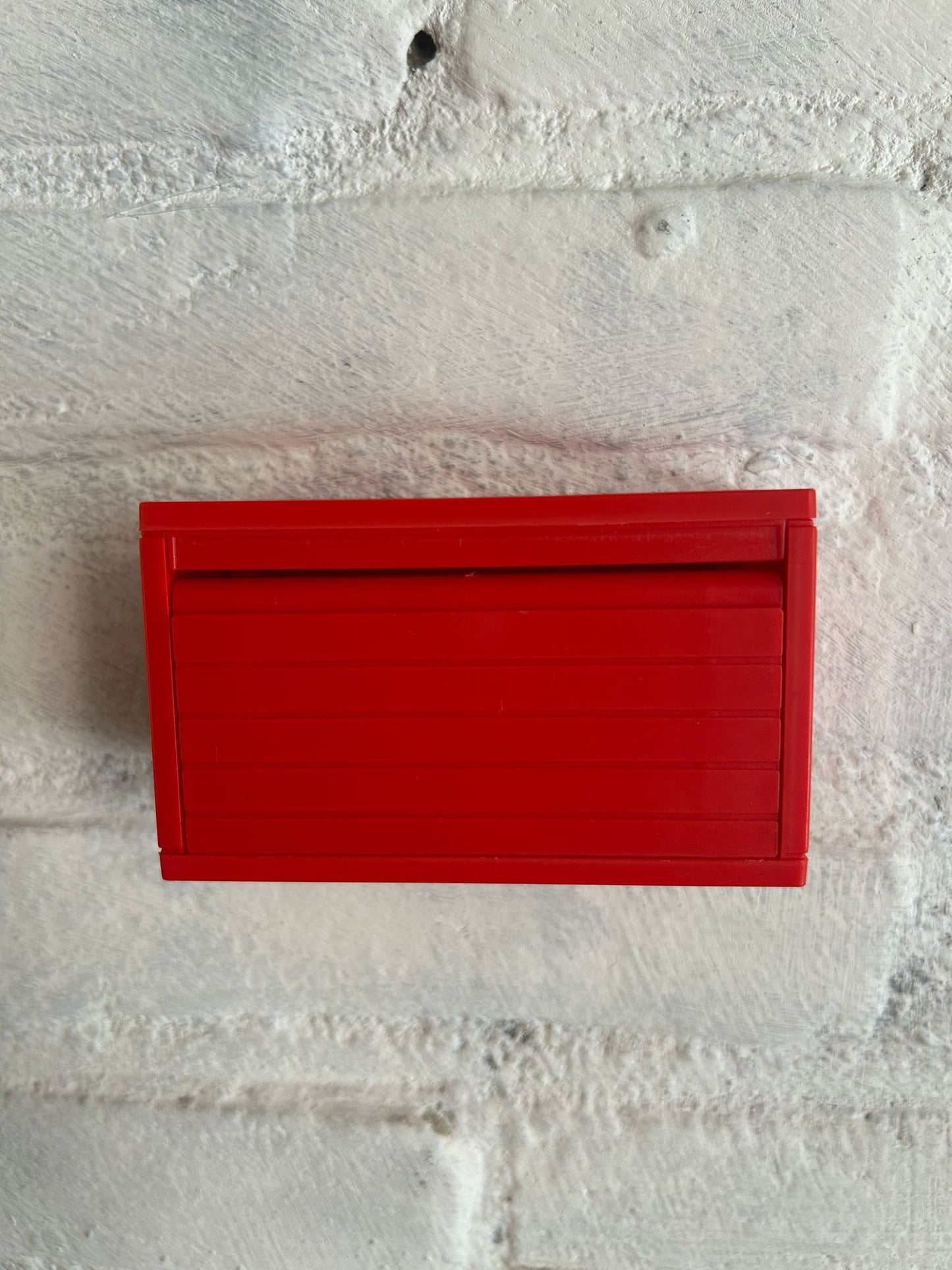 Mini Garage Sleutelhouder | Rood